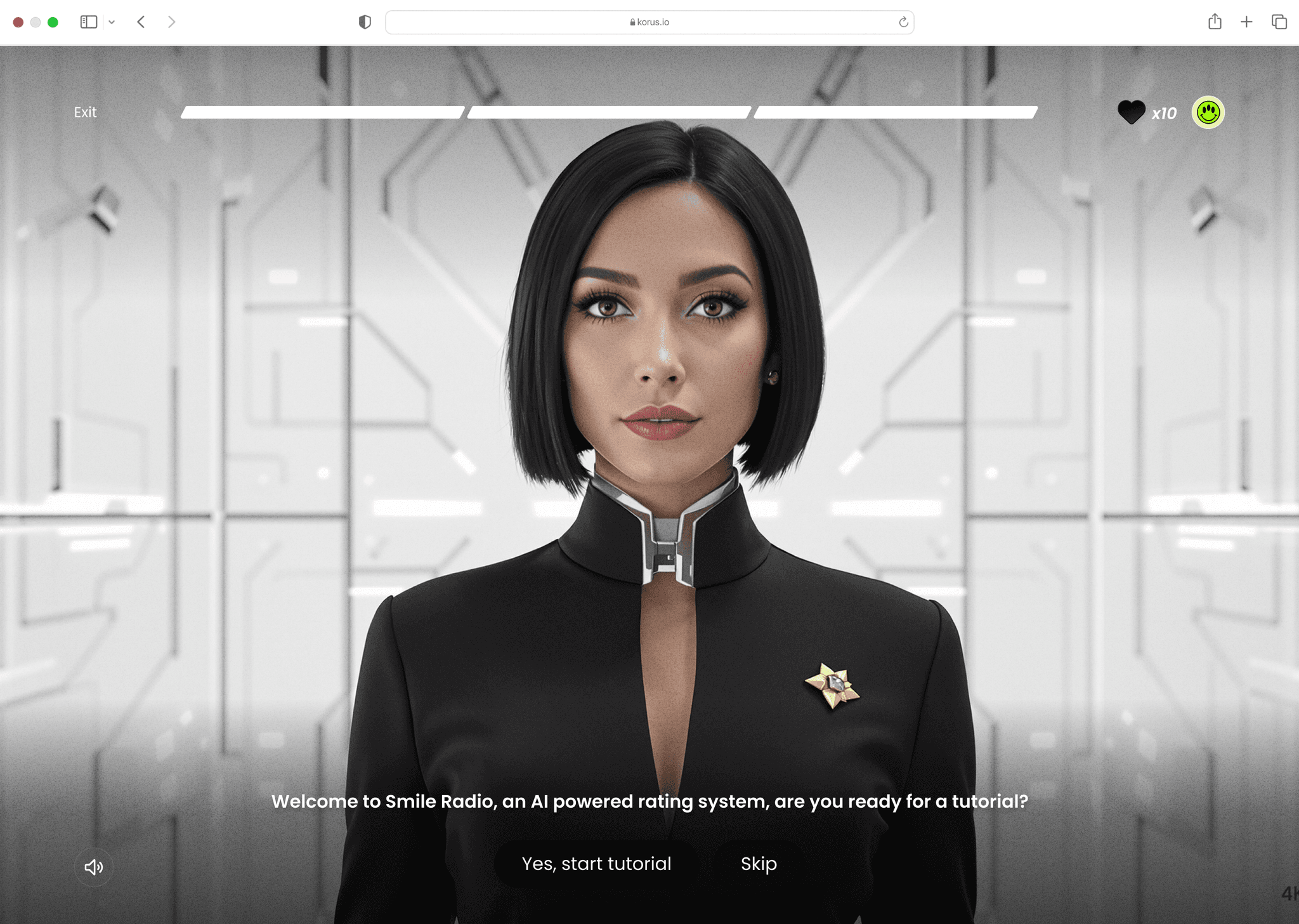 Black Mirror Agent Interface