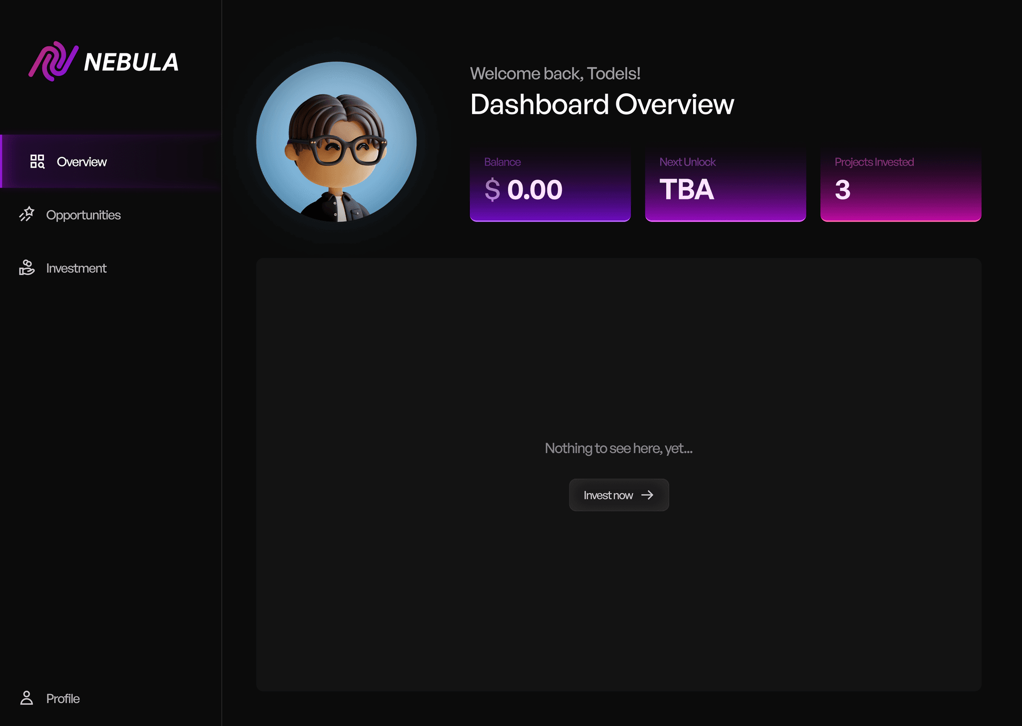 OTC Trading Platform Interface