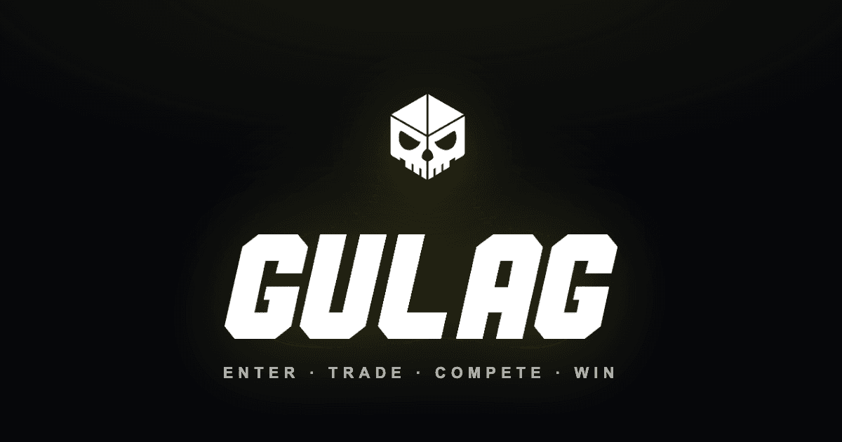 Official Gulag skull mark and wordmark