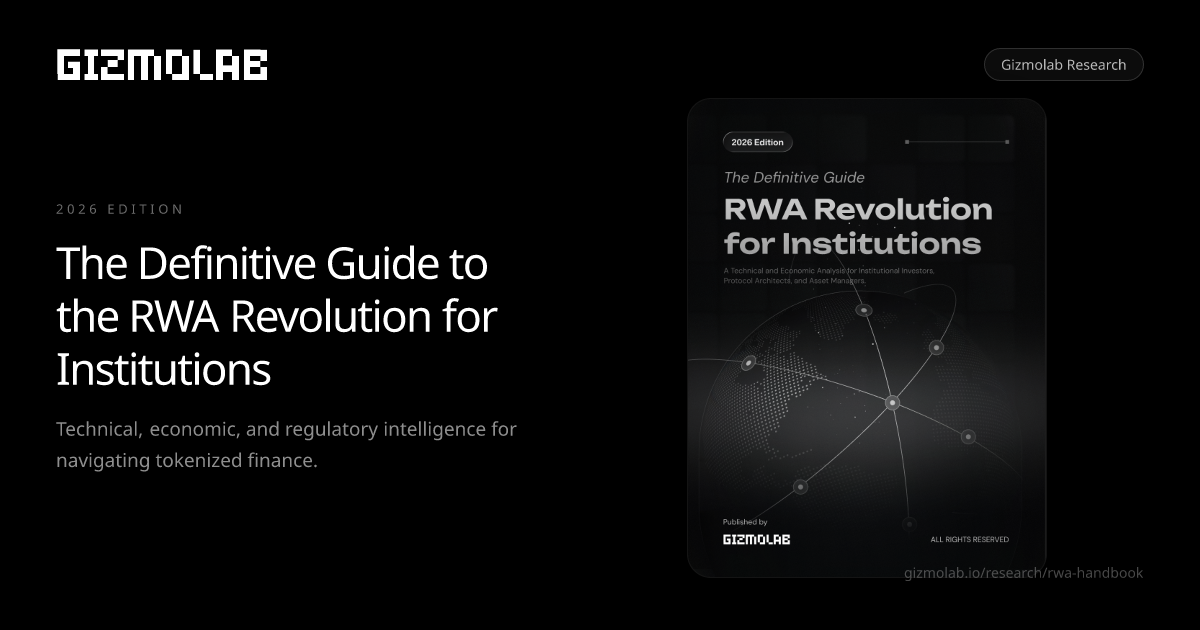 The Definitive Guide to the RWA Revolution for Institutions | Gizmolab ...